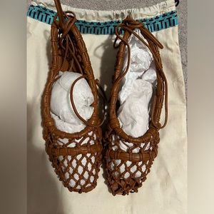 Tory Burch Helena Mesh Flat (Brand New)